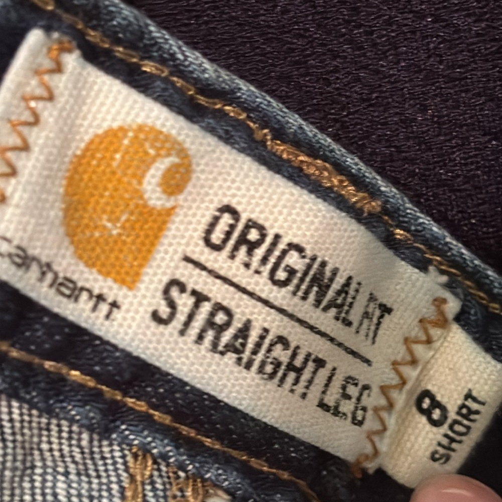 Carhartt Women's Original Fit Blaine Jean size 8S - Picture 10 of 10